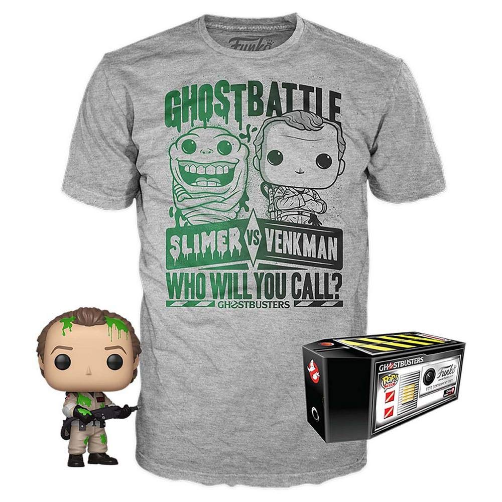 Ghostbusters POP! & Tee Box Dr. Peter Venkman (Size L)