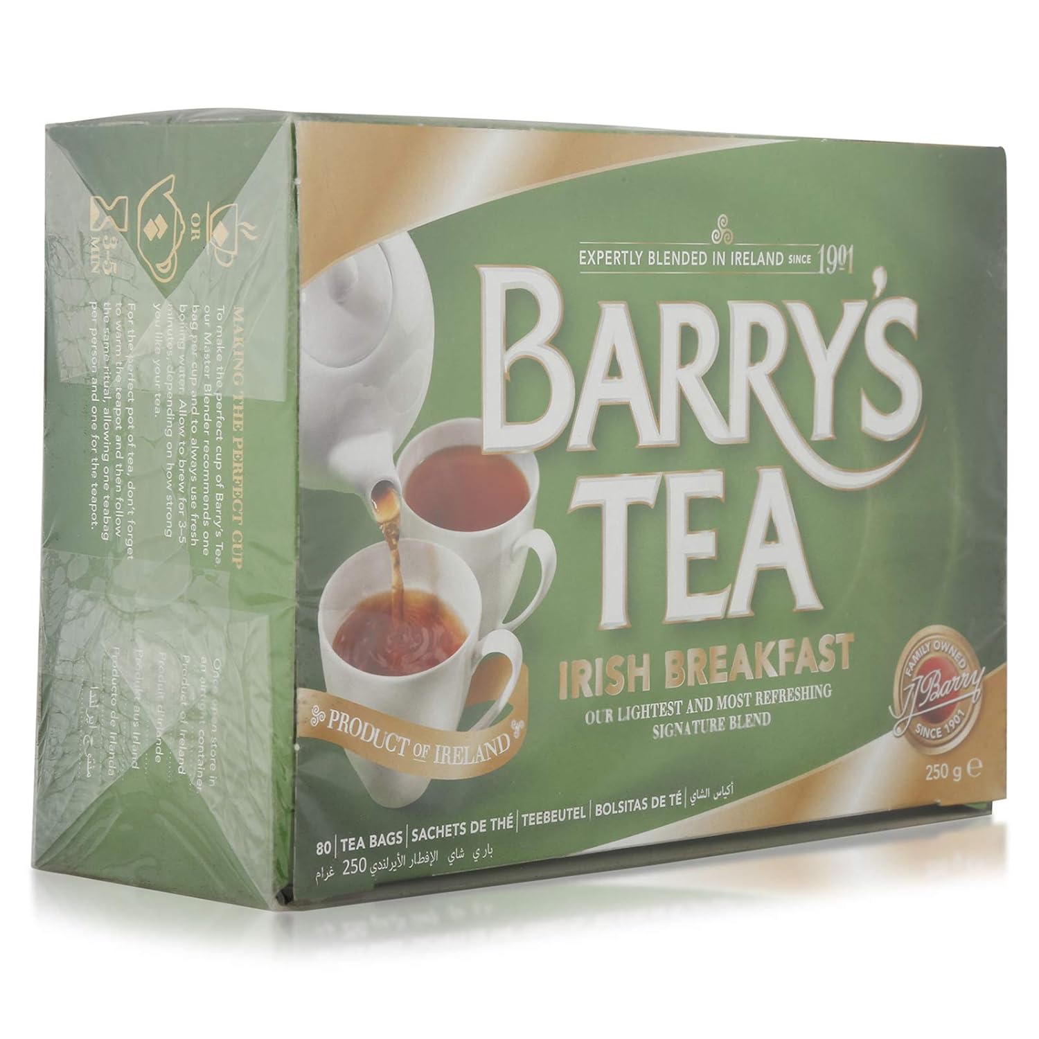 Barrys Irish Breakfast Tea 80 Tea Bags by Barry's Tea Amazon.de