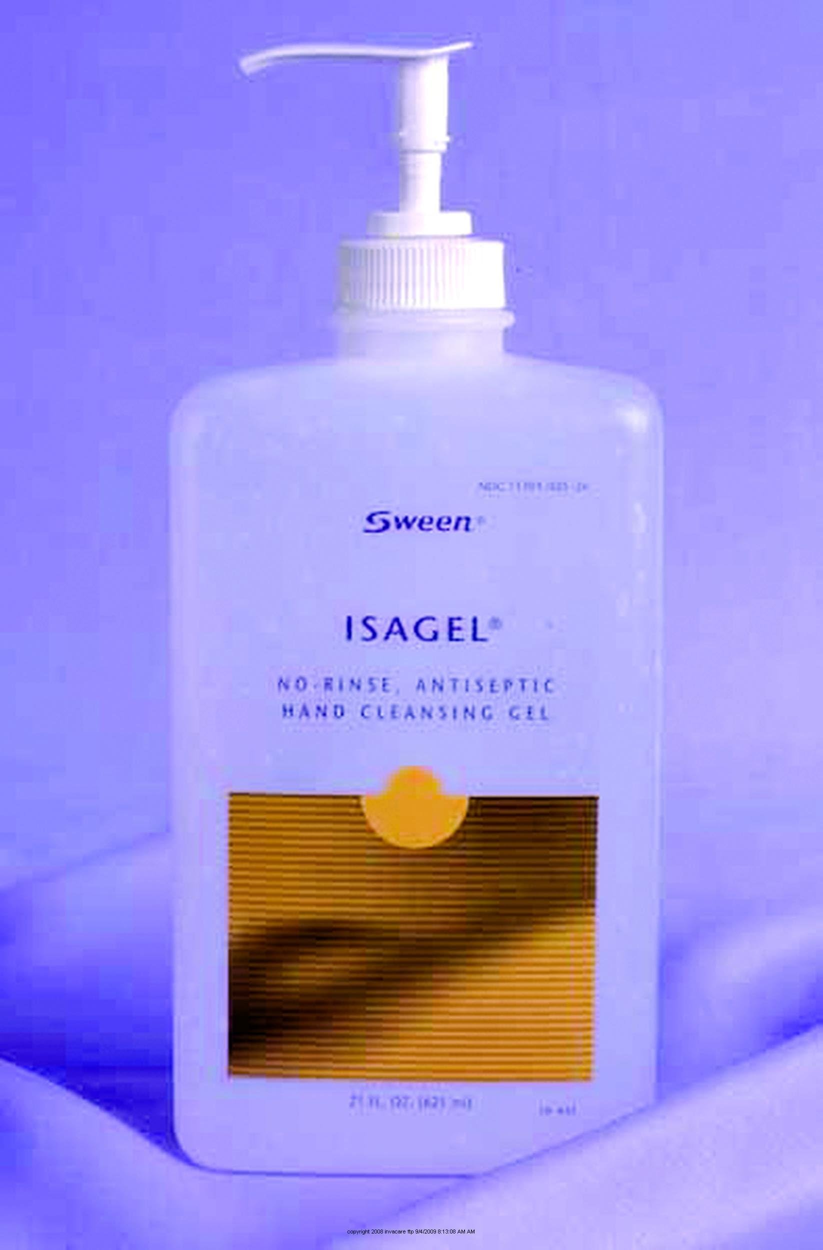 Isagel No-Rinse Instant Hand Sanitizing Gel 21 oz. pump bottle/Qty 12