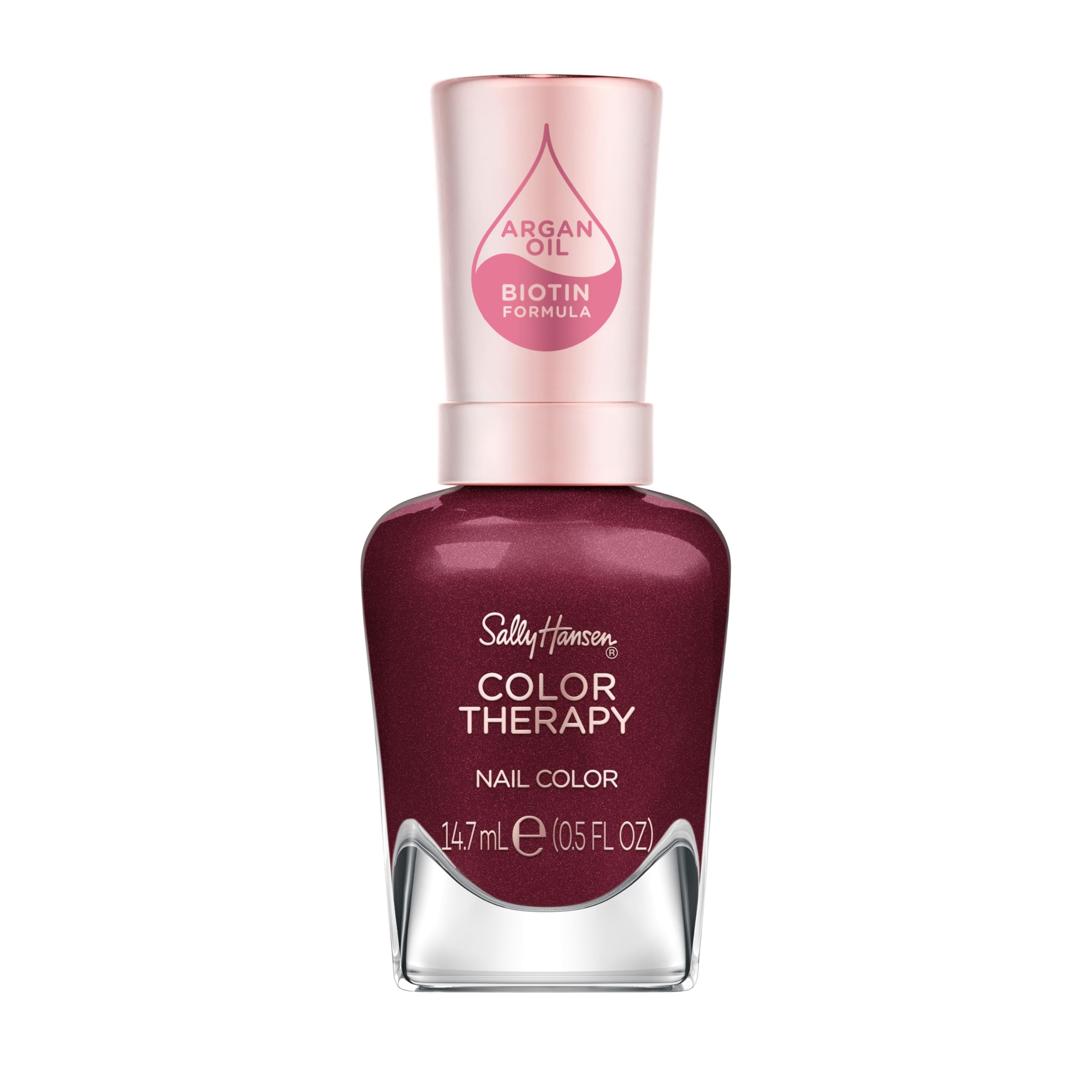 Sally Hansen Colour Therapy Nail Polish, Wine Not, Pack of 1, 14.7ml