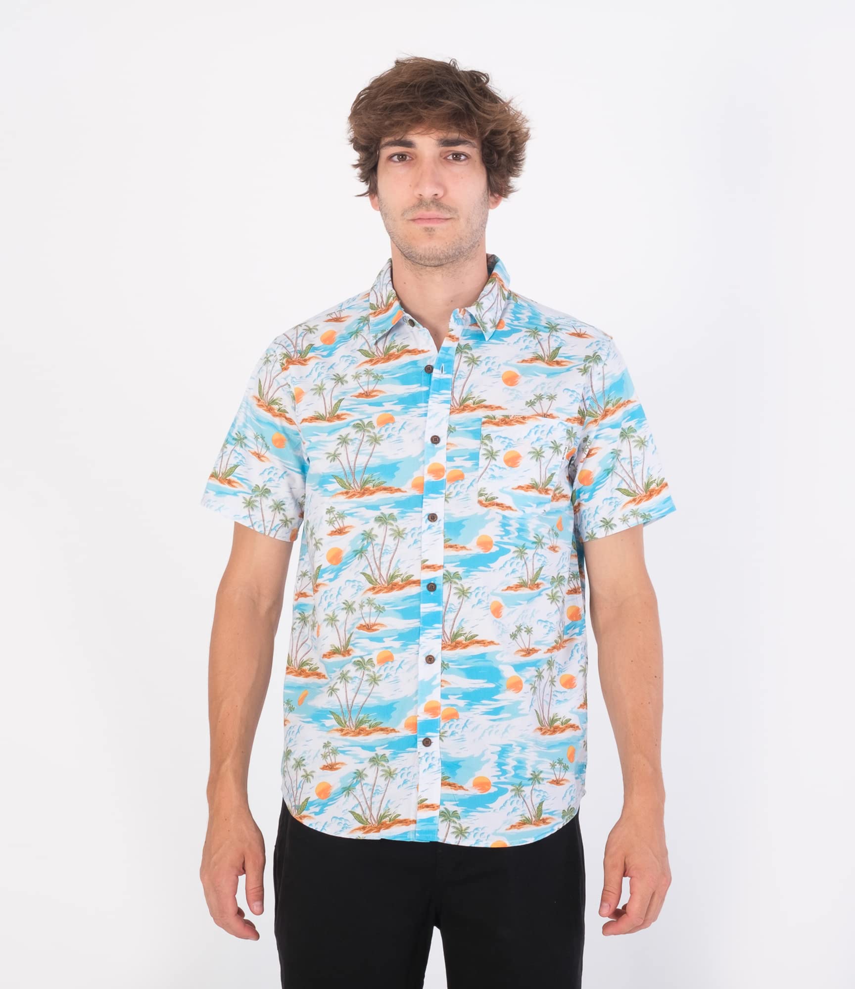 Hurley Org Wedge Ss Light Blue