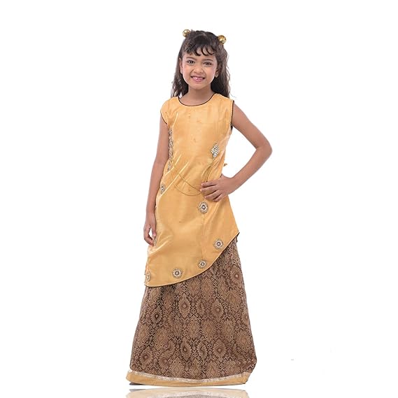 girls long lehenga