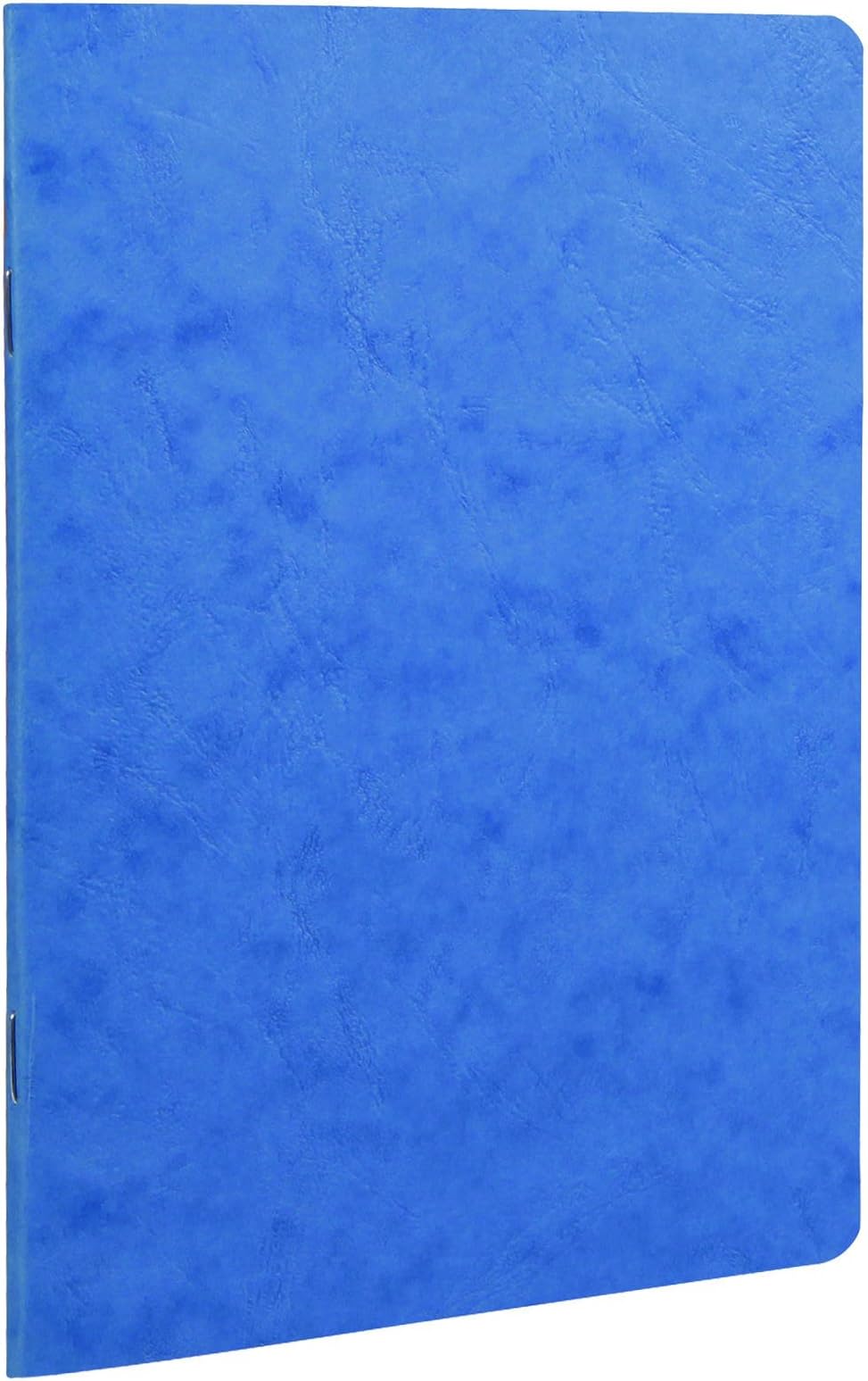 Clairefontaine 733164C Collection Age Bag A Blue Stapled Notebook - A5 14,8x21 cm - 96 Lined Pages - White Paper 90 g - Glossy Card Cover Leather Grain