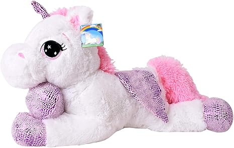 Licorne géante peluche Clearance
