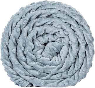 Amazon.com: Syrinx Weighted Blanket with Removable Cover, 20 lbs, 60