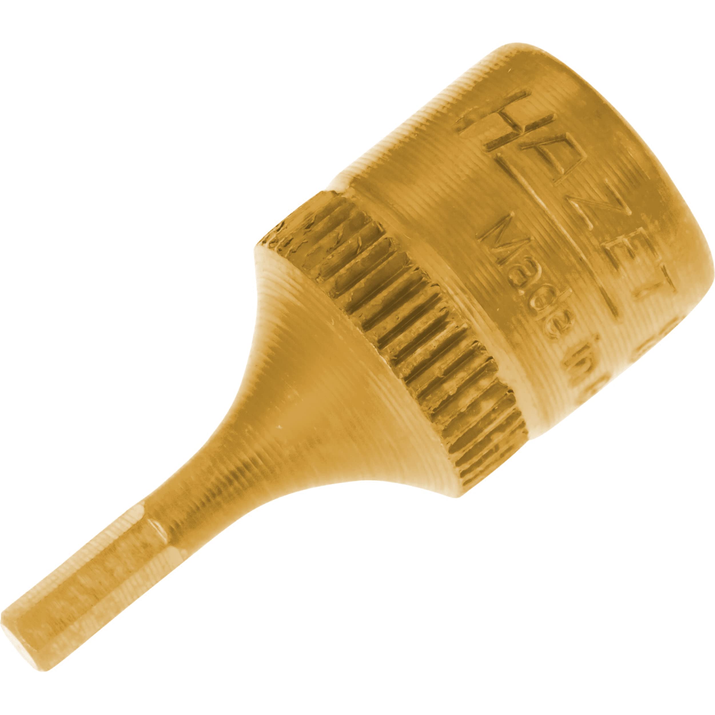 HAZET 8501-2.5 Hexagon Profile Screwdriver Socket - CVD-Tin Coated