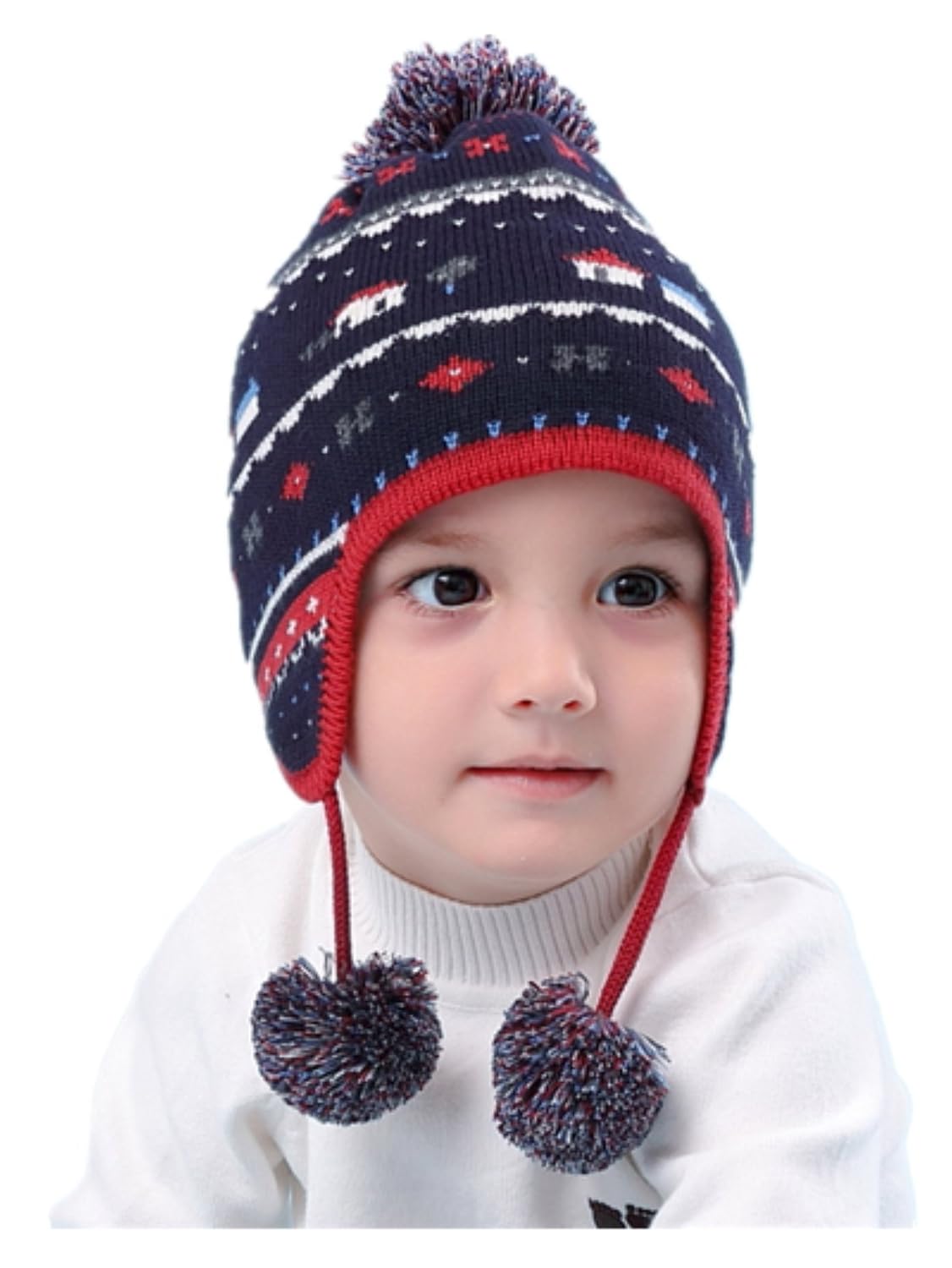 baby kids earflap hat