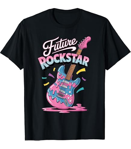 Amazon.com: Rock N Roll Girl Music T-Shirt : Clothing, Shoes & Jewelry