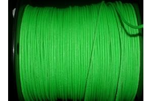 60X Custom Strings Flo Green BCY #24 D Loop Rope Release Material 5'