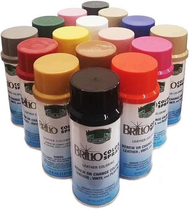 Moneysworth & Best Brillo Leather/Vinyl/Plastic Color Re Spray Dye
