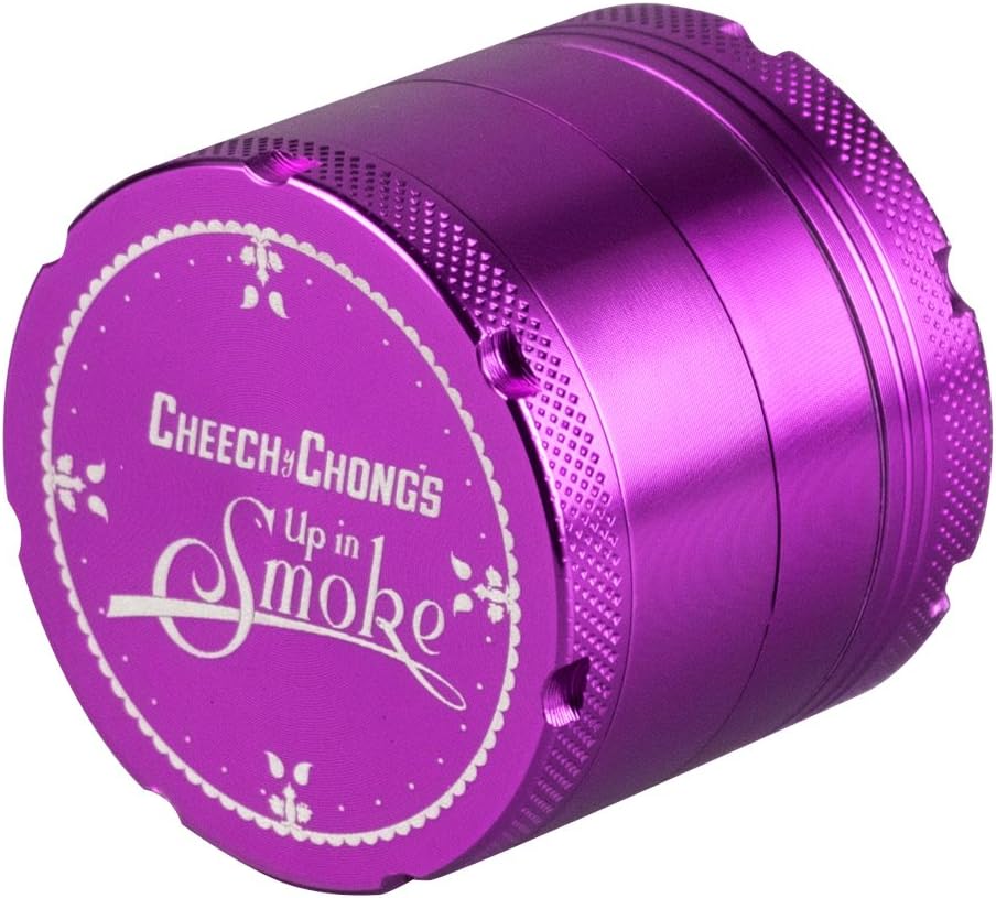 Cheech & Chong's Up In Smoke Grinder - 2" (Purple)