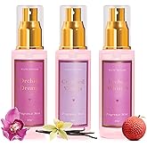 Azulfra Body Spray for Women, Travel Size, Fragrance Gift Set, 3 Pack，Each 2 Fl.oz
