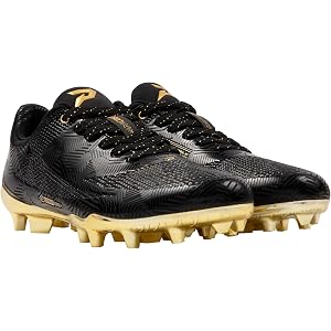 Phenom Elite Quantum Carbon Football Cleats for Men, Youth & Boys – Ultra-Light Carbon Plate Speed Cleats for Grass & Turf