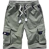 Msmsse Women's Cargo Hiking Shorts Multi-Pockets Bermuda Golf Outdoor Summer Shorts for Women