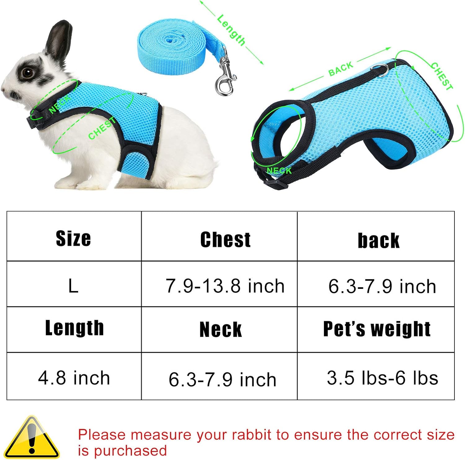cute bunny harness