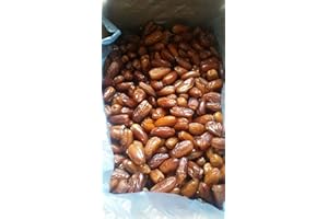SOLEIL Organic Pitted Dates bulk | 19.98lbs| 100% Algerian Deglet Noor | Certified ORGANIC, NON-GMO, VEGAN, KOSHER, naturally sweet and Gluten-free, NO sugar added, NO sulfurs or preservatives, Nut-Free.