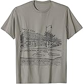 Winslow Arizona AZ US 66 take it Easy est. 1926 Mother Road T-Shirt