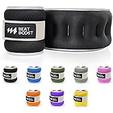 BeatBoost Ankle Wrist Weights for Women Men A Pair of 1 2 3 4 6 8 10 Lbs Arm Leg Weight Set with Adjustable Straps for Walking Pilates Exercise Workout Gym Aerobics
