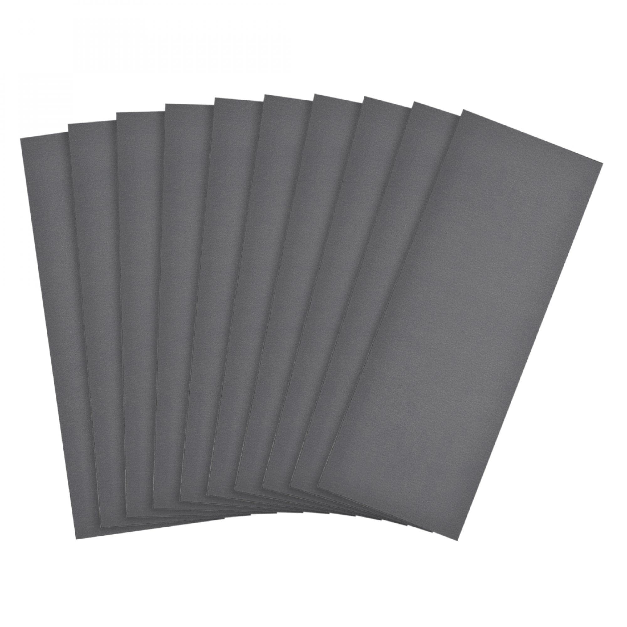 sourcing map 1200 Grits Sanding Sheets 9-inch x 3.6-inch Wet Dry Silicon Carbide Sandpaper for Wood Furniture Metal Polishing 10pcs
