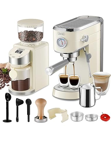 Gevi 20 Bar Compact Professional Espresso Coffee Machine with Milk