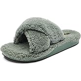OLUKAI Hila Heu Women's Slipper, Women's Slip-On Shoes, Genuine Shearling, Wet Grip Soles for Inside & Outside Wear, Cute & Ultra-Soft Comfort Fit