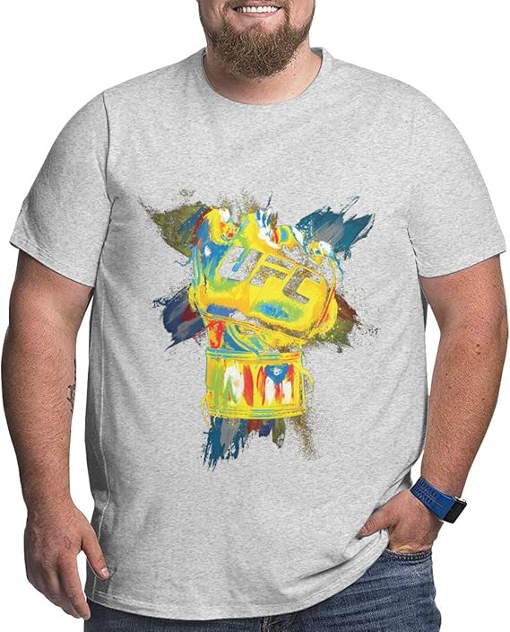 Amazon Co Jp Tシャツ メンズ 半袖 大きいサイズ Ufc総合格闘技 プリント クルーネック カットソー 綿 おしゃれ 大きめ ワイド サイズ ビッグt 吸汗速乾 ストリート トップス Xl 6xl 服 ファッション小物