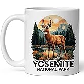 Yosemite National Park California Ceramic Coffee Mug 11oz El Capitan Landmark - Tea Coffee Mug with Comfortable Grip - Unique Travel Gift Cup for Office or Home - Vibrant Long-Lasting Print ID44991