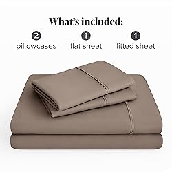 Bare Home Full XL Sheet Set - Luxury 1800