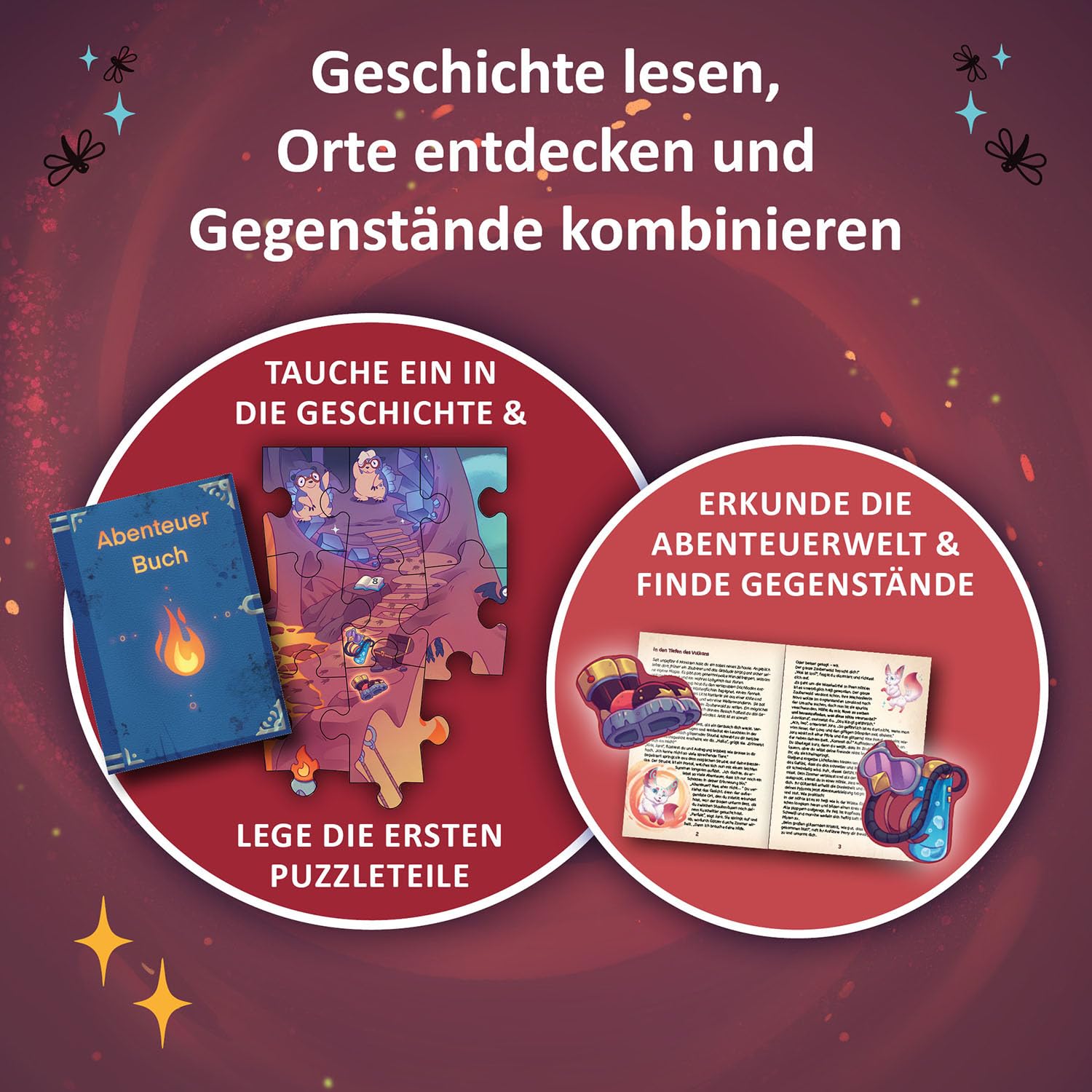 Kosmos Adventure Puzzle In den Tiefen des Vulkans, 258 Teile 3
