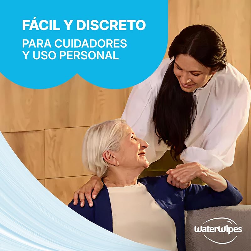 Sensitive+ Body & Intimate XL Wipes, 99,9% de agua, sin perfume