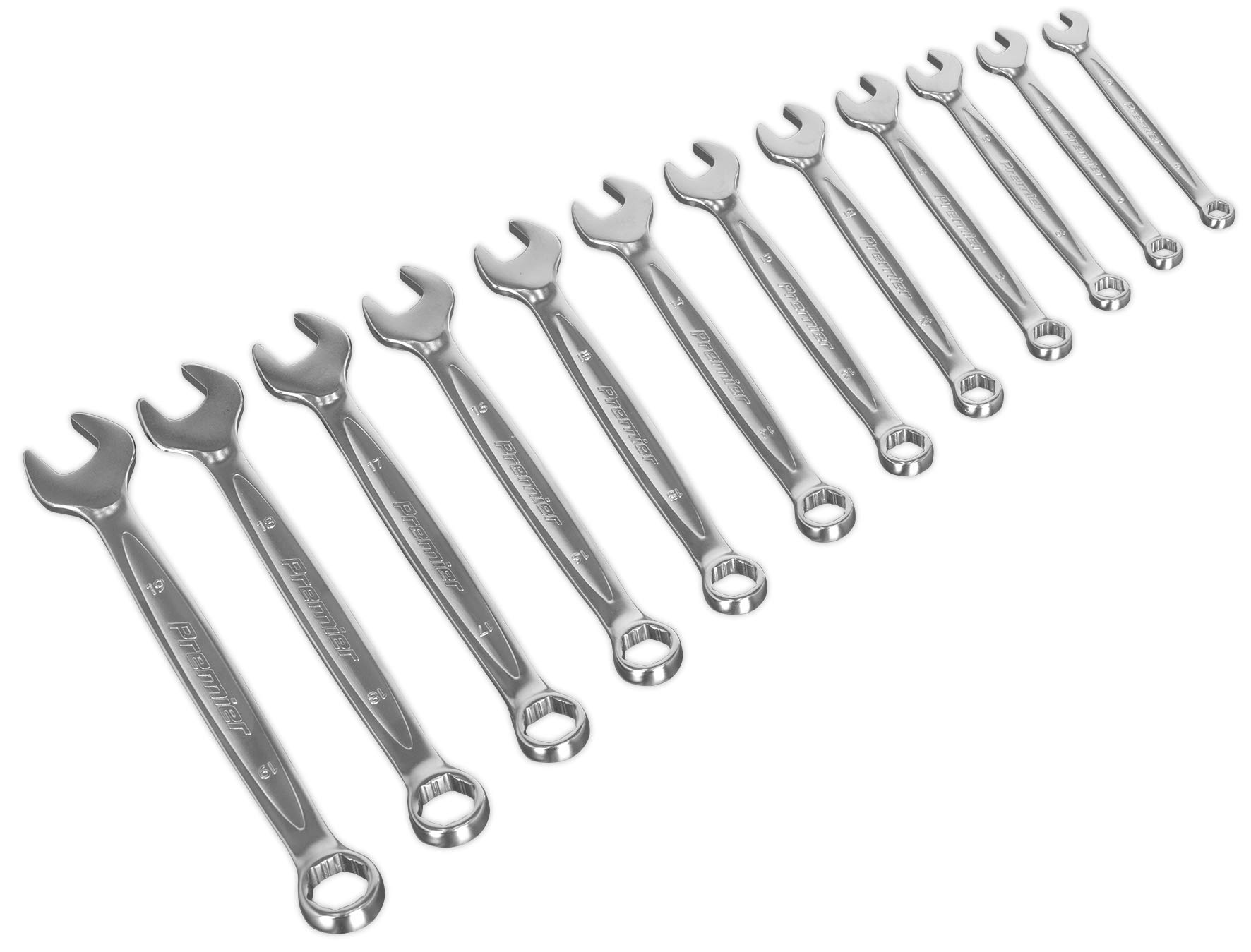 Sealey Lock-On™ Combination Spanner Set 12pc - AK63921