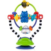 Nuby Silly Spinwheel Toy | Suction Base - Interactive High Chair Toy for Babies and Toddlers - 6+ Months