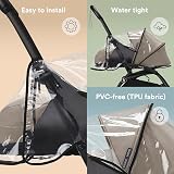 Stokke YOYO 0+ Newborn Pack Rain Cover All-Weather for YOYO³+ YoYo2 YoYo+ view 3