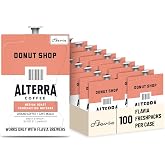 Flavia Alterra Donut Shop Coffee Freshpacks works only with Flavia Brewers, Medium Roast (Case of 100)
