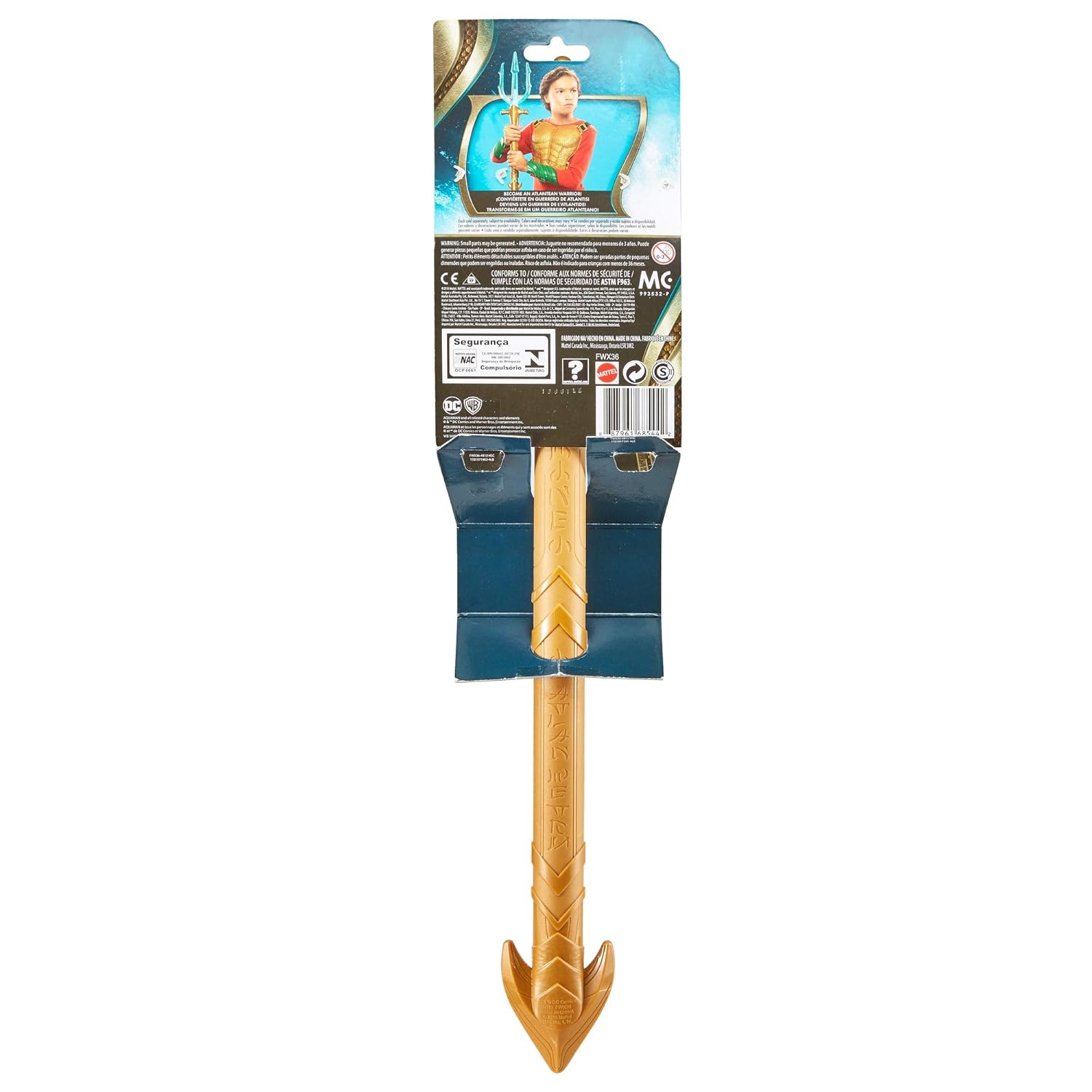tridente aquaman mattel