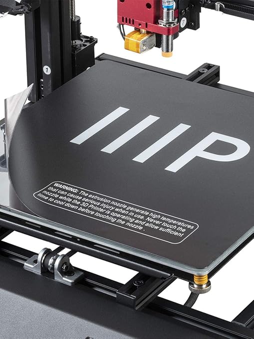 Monoprice Maker Pro Mk 1 3d Printer With Extra Large Heated 300 X 300 X 400 Mm Build Plate Auto Level Bed And Touch Screen Display Free Microsd Card Preloaded With Printable