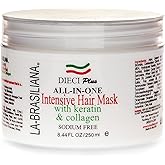 La-Brasiliana Dieci Plus All-in-One Intensive Hair Mask, 8.44 fl.oz.