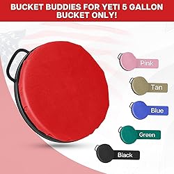 5 Gallon Bucket Seat for Yeti, Swivel Lid With