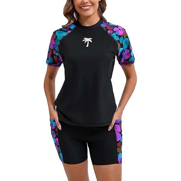 Trajes De Baño Mujer Dos Piezas Halcurt Brasier Integrado Para