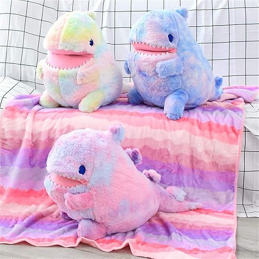 Amazon Com Zfumiz Lucky Dinosaur Cute Stuffed Animal Blanket