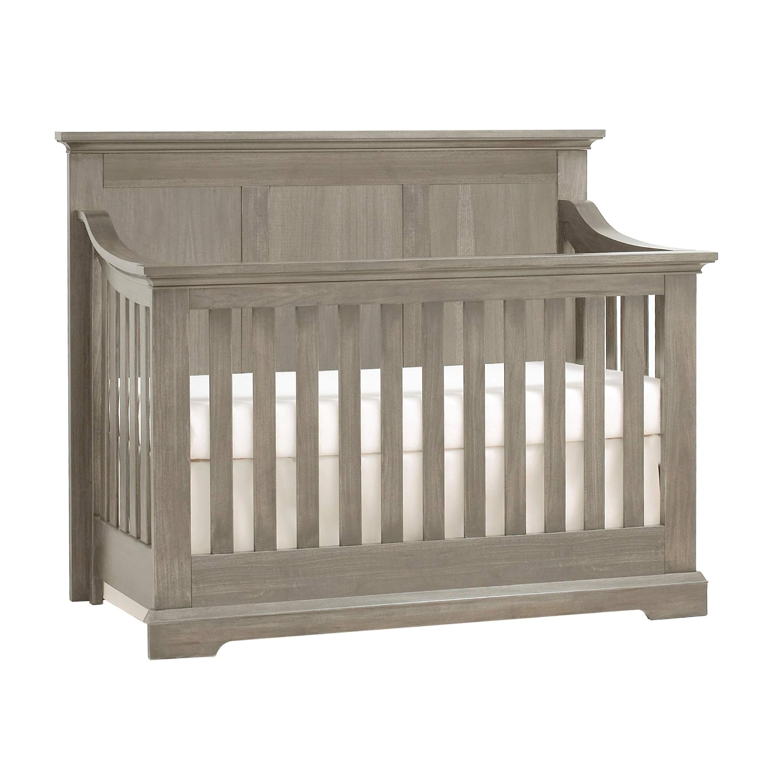 Kingsley Jackson 4 in 1 Convertible Crib Ash Grey