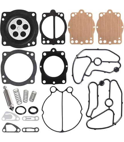Amazon.com: Keihin CDK 2 Carburetor Fuel Pump Rebuild Kit