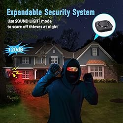 Supplemental Solar Driveway Motion Detector&Sensor