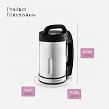 Tower Good Food Soup Maker 1.6L with Sauté Function & LED Control Panel view 6