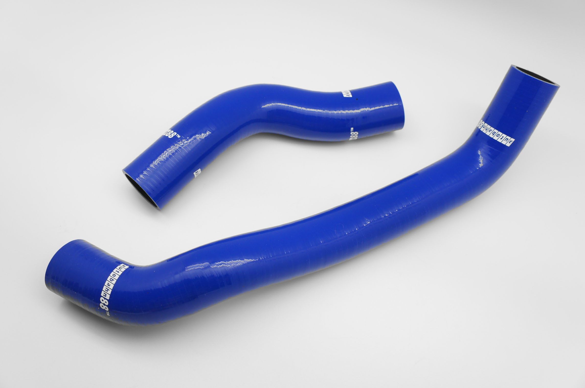 Autobahn88 Radiator Coolant Silicone Hose Kit, Model ASHK70-BL (Blue -without Clamp Set)