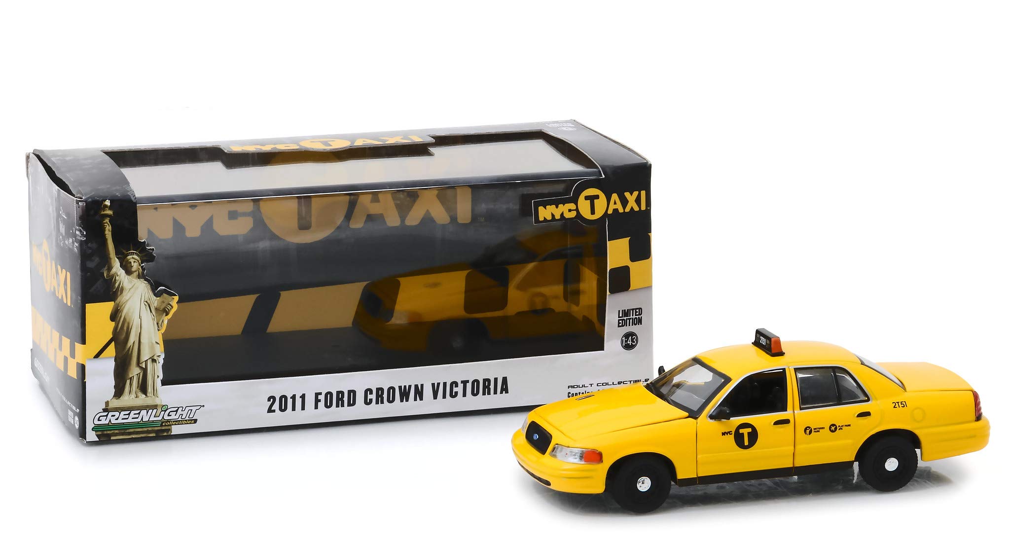 Greenlight 86164 1: 43 2011 Ford Crown Victoria - NYC Taxi