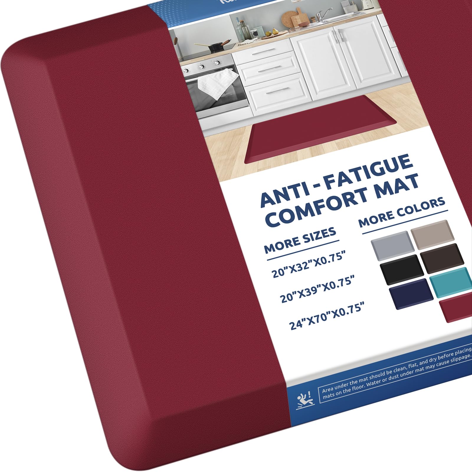 KitchenClouds Kitchen Mat Cushioned Anti Fatigue