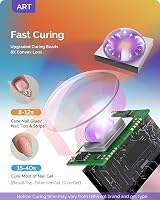 MelodySusie P-ART01G Handheld Cordless UV LED Nail Lamp Rose Pink view 3