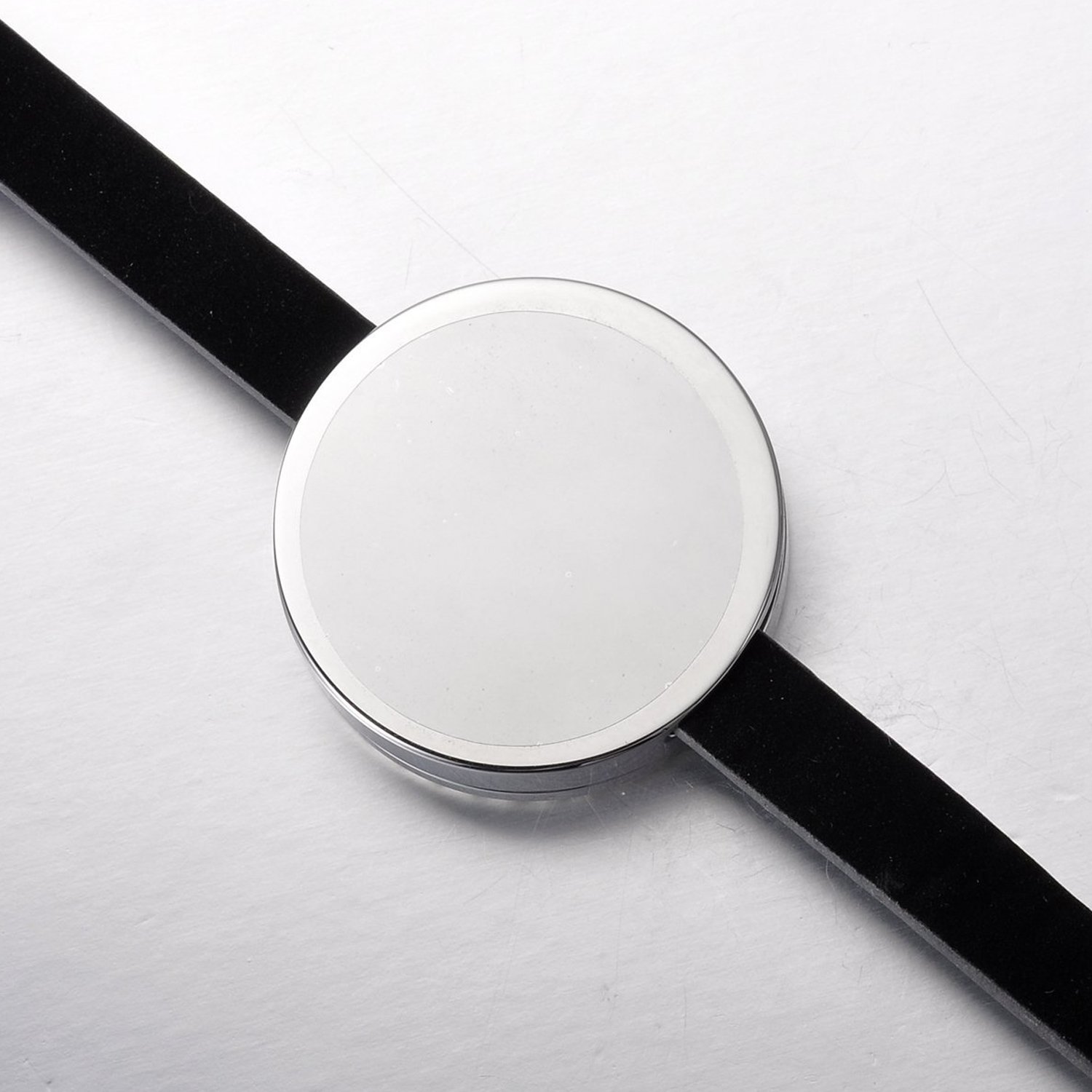 Aromatherapy/Essential Oil Diffuser Locket Bracelet Leather Band With 12 Color Pads Perfect Gifts for Kids Girls Women, Strap length 15.96\