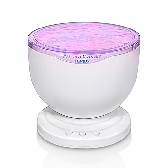 8 modos Semlos 12 LED multicolor ocean waves Proyector proyección ...